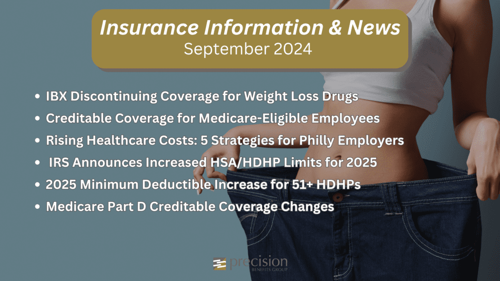 September 2024 Insurance Information & News